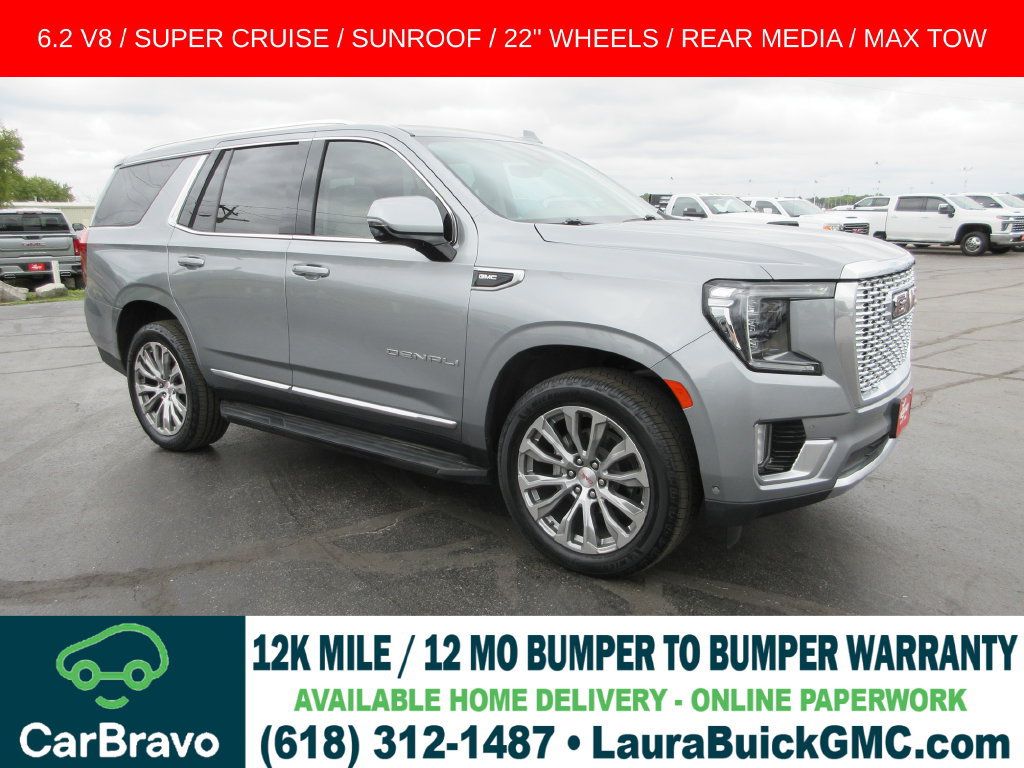 Certified 2023 GMC Yukon Denali w/ Advanced Technology Package AWD/4WD image 1