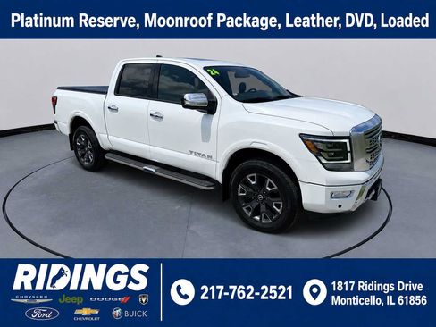 Used 2024 Nissan Titan Platinum Reserve w/ Moonroof Package AWD/4WD image 1