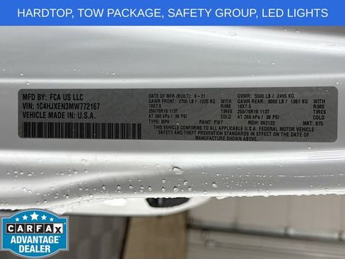 Used 2021 Jeep Wrangler Unlimited Sahara w/ LED Lighting Group AWD/4WD image 29