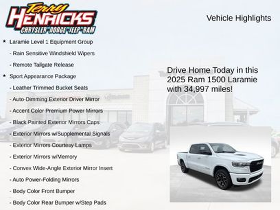Used 2025 RAM 1500 Laramie w/ Sport Appearance Package