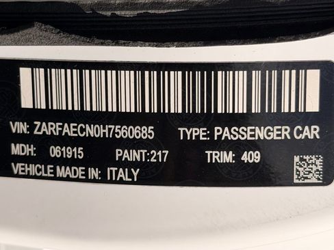 Used 2017 Alfa Romeo Giulia Ti RWD image 48