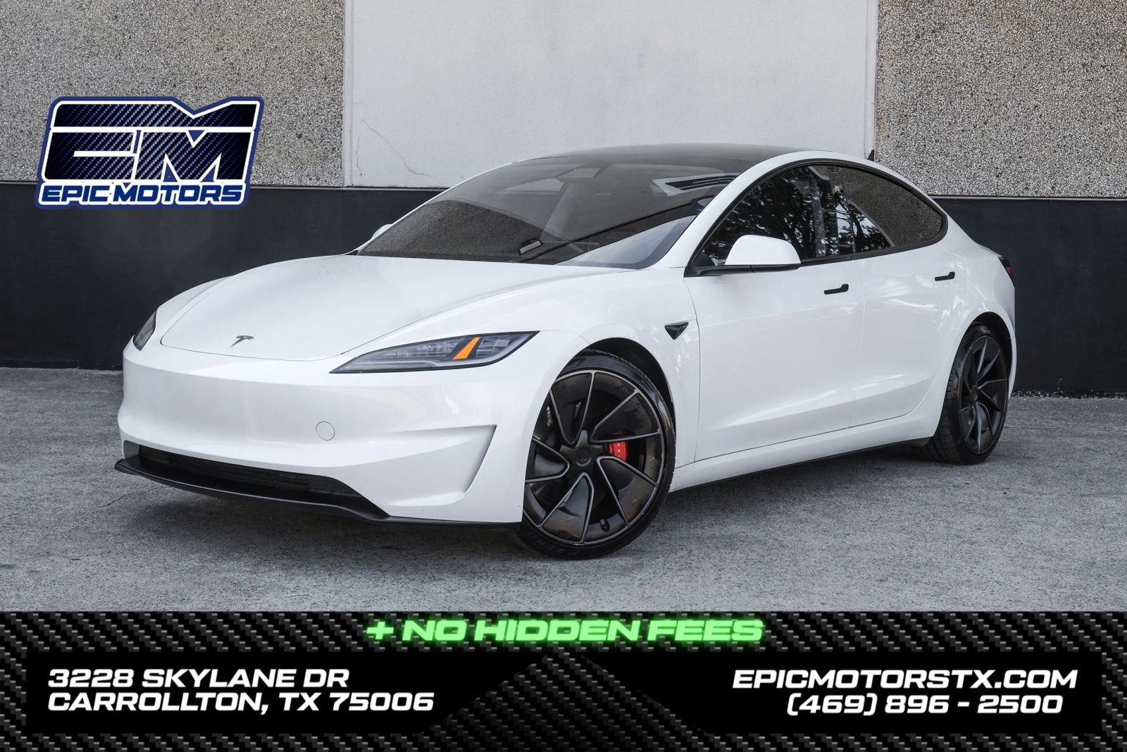 Used 2024 Tesla Model 3 Performance AWD/4WD image 1