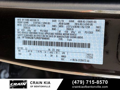 Used 2024 Ford F250 King Ranch w/ Chrome Package AWD/4WD image 35