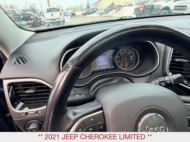 Certified 2021 Jeep Cherokee Limited AWD/4WD image 14