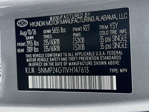 New 2027 Hyundai Santa Fe SEL FWD image 23