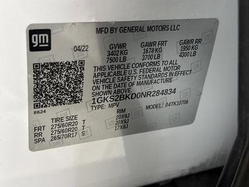 Used 2022 GMC Yukon SLT w/ SLT Premium Package image 44