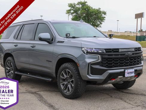 Used 2021 Chevrolet Tahoe Z71 w/ Luxury Package AWD/4WD image 1