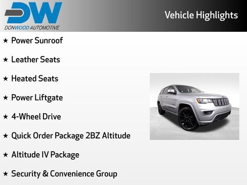 Used 2019 Jeep Grand Cherokee Altitude AWD/4WD image 6