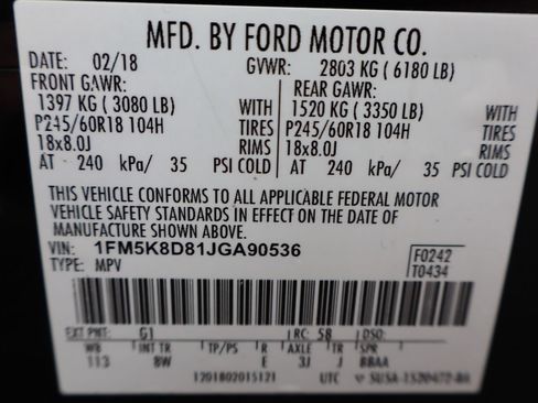 Used 2018 Ford Explorer XLT AWD/4WD image 48