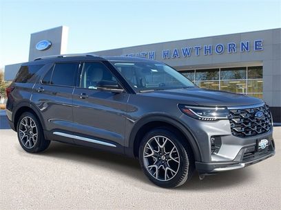 New 2025 Ford Explorer Platinum w/ Ultimate Package