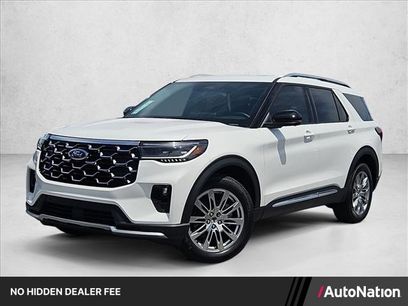 New 2026 Ford Explorer Platinum