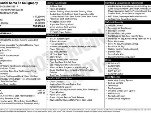 Certified 2026 Hyundai Santa Fe Calligraphy image 30