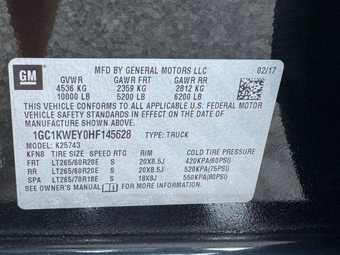 Used 2017 Chevrolet Silverado 2500 LTZ w/ Duramax Plus Package image 33