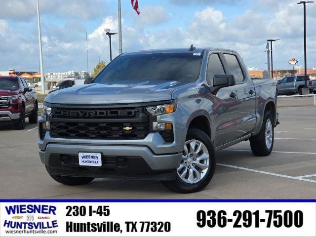 Certified 2025 Chevrolet Silverado 1500 Custom AWD/4WD image 1