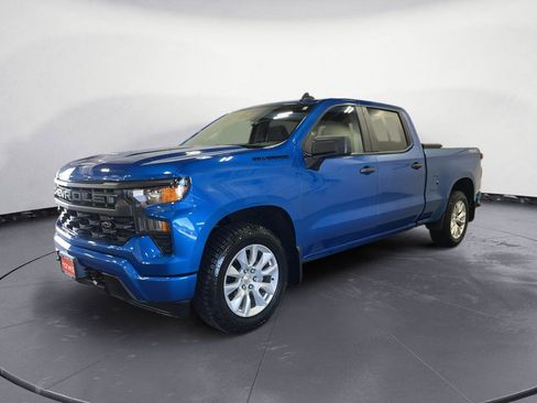 Certified 2024 Chevrolet Silverado 1500 Custom w/ LPO, Dark Essentials Package AWD/4WD image 3