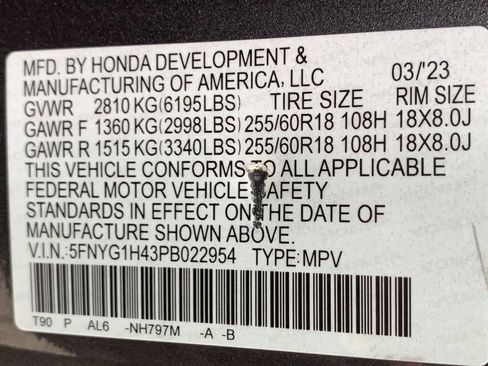 Used 2023 Honda Pilot EX-L image 48