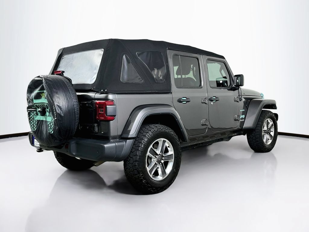 Used 2020 Jeep Wrangler Unlimited Sahara w/ Safety Group AWD/4WD image 7