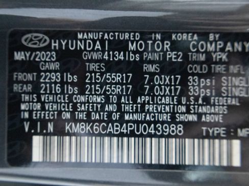 Used 2023 Hyundai Kona SEL w/ Cargo Package AWD/4WD image 23