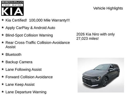Certified 2026 Kia Niro LX FWD image 7