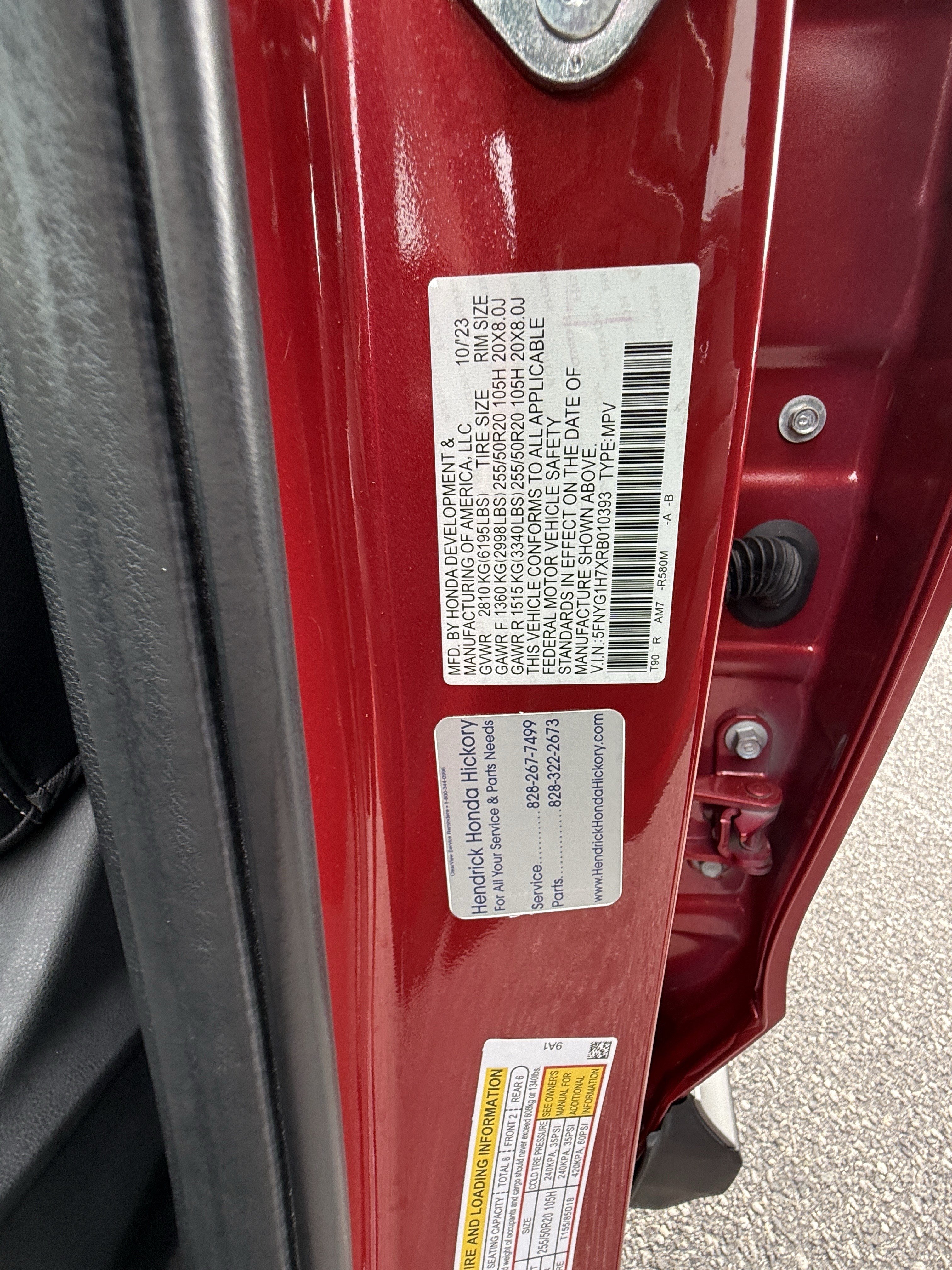 Certified 2024 Honda Pilot Touring image 37
