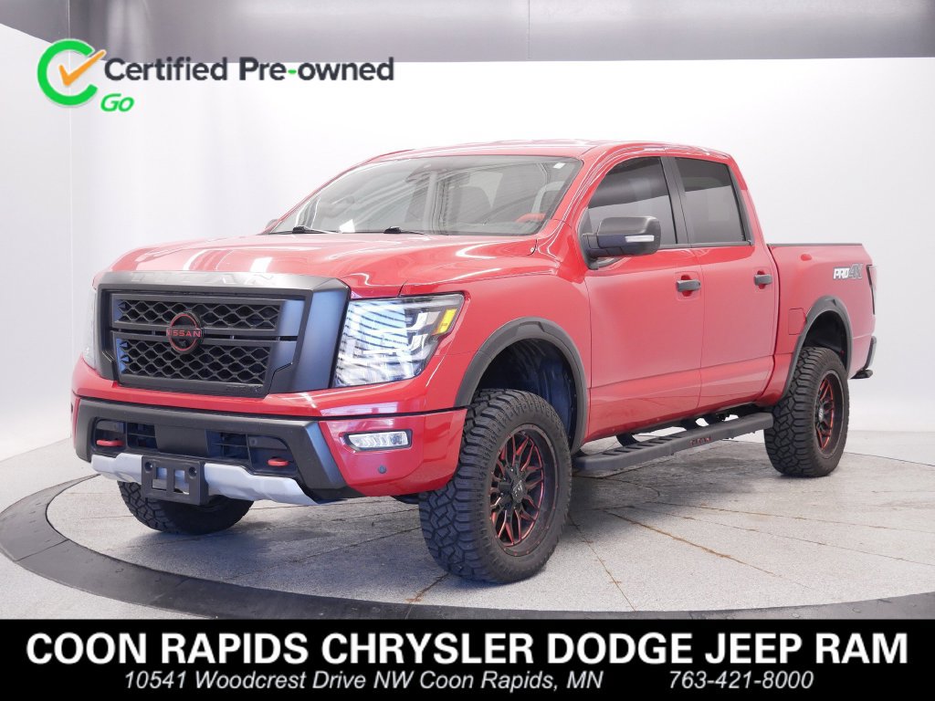 Used 2023 Nissan Titan PRO-4X w/ Pro-4x Convenience Package AWD/4WD image 1