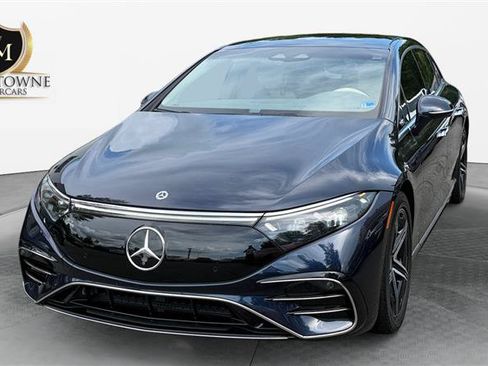 Used 2023 Mercedes-Benz EQS 580 4MATIC Sedan image 1