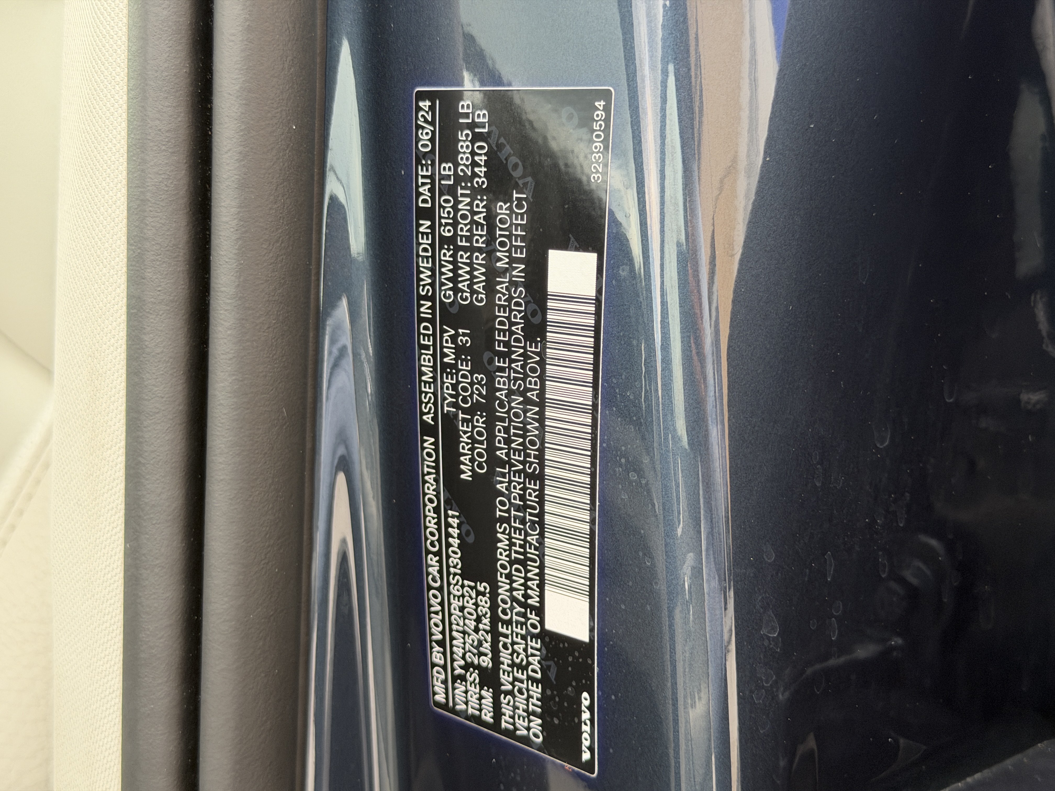 Certified 2025 Volvo XC90 B5 Plus w/ Protection Package Premier AWD/4WD image 34