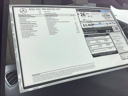 Used 2026 Mercedes-Benz GLC 300 4MATIC image 13