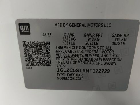 Used 2022 Chevrolet Malibu LS w/ Driver Confidence Package II FWD image 33