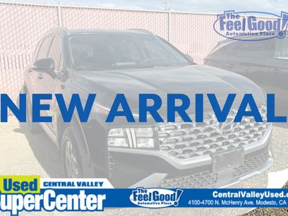 Used 2022 Hyundai Santa Fe Blue