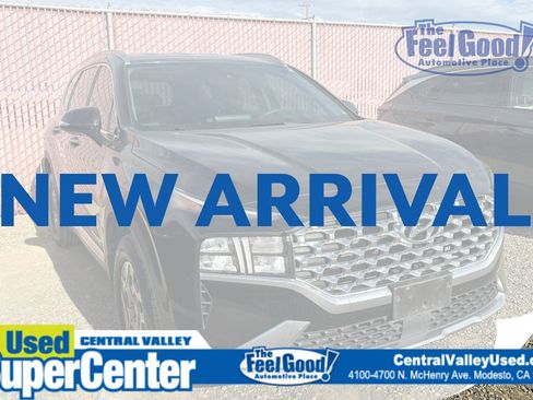 Used 2022 Hyundai Santa Fe Blue AWD/4WD image 1