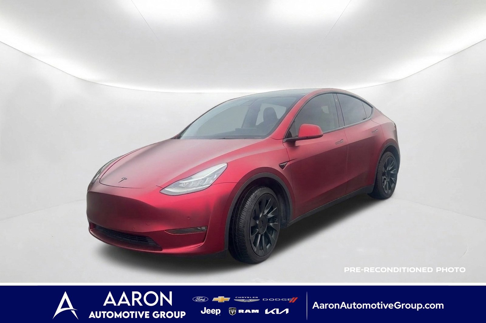 Used 2021 Tesla Model Y Long Range AWD/4WD image 1