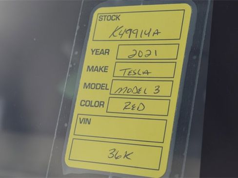 Used 2021 Tesla Model 3 Performance image 29