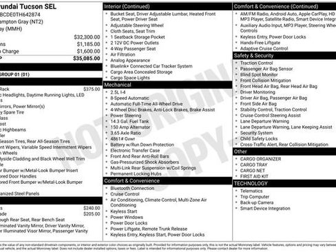 New 2026 Hyundai Tucson SEL image 41
