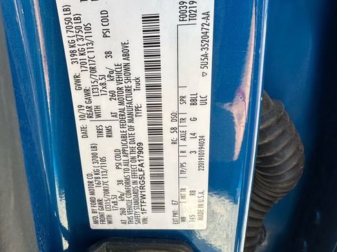 Used 2020 Ford F150 Raptor w/ Equipment Group 802A Luxury AWD/4WD image 47