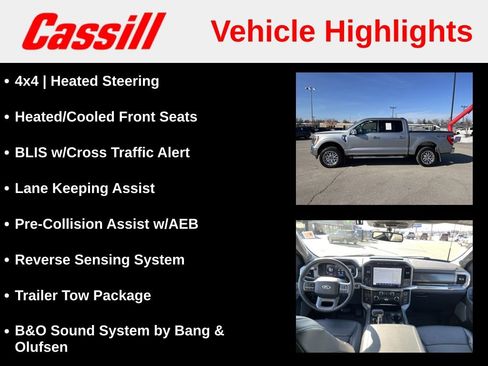 Used 2023 Ford F150 Lariat w/ Trailer Tow Package image 7