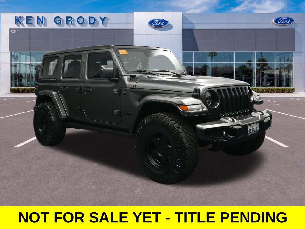 Used 2020 Jeep Wrangler Unlimited Sahara AWD/4WD 360° Tour