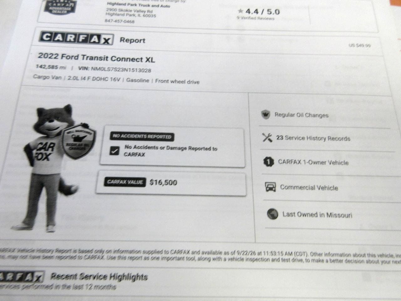 Used 2022 Ford Transit Connect XL FWD image 40