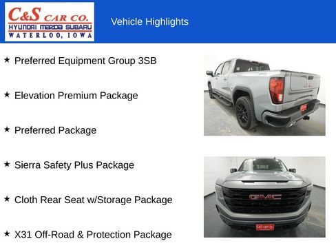 Used 2025 GMC Sierra 1500 Elevation w/ Elevation Premium Package AWD/4WD image 7