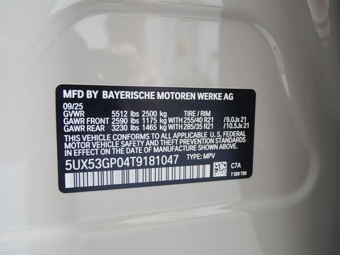 Used 2026 BMW X3 xDrive30 w/ M Sport Package image 25