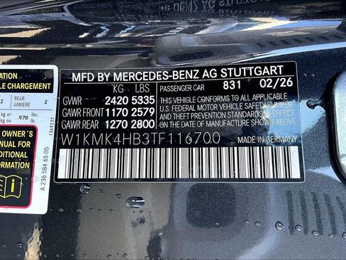 New 2026 Mercedes-Benz CLE 300 4MATIC Cabriolet image 13