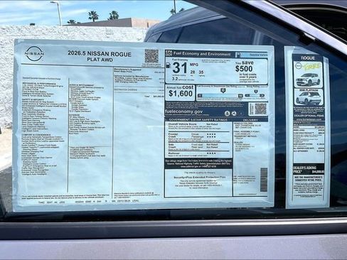 New 2026 Nissan Rogue Platinum image 17