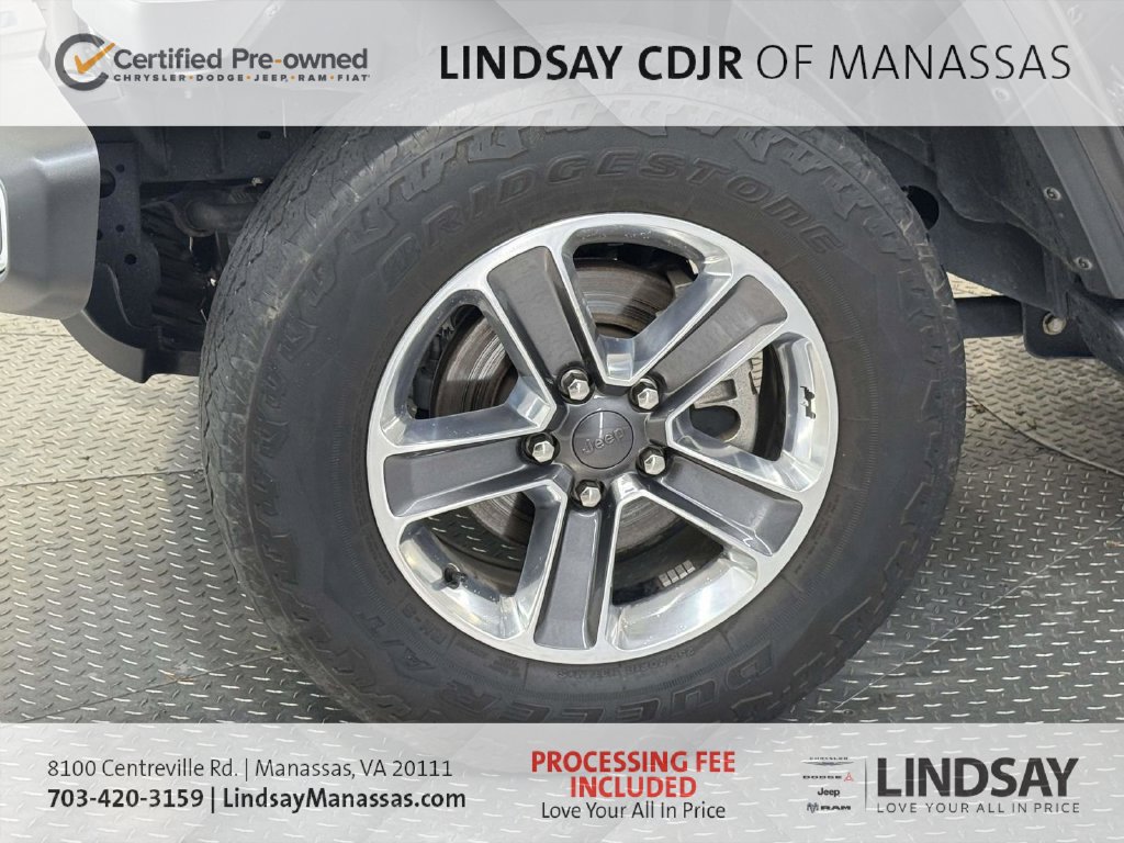 Certified 2021 Jeep Wrangler Unlimited Sahara AWD/4WD image 10