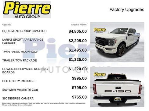 Used 2023 Ford F150 Lariat w/ Equipment Group 502A High AWD/4WD image 14