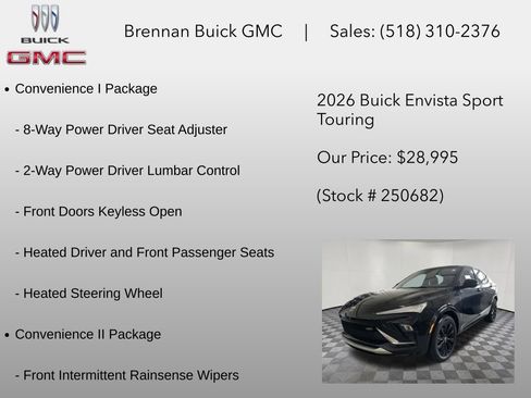 New 2026 Buick Envista Sport Touring w/ Convenience I Package FWD image 6