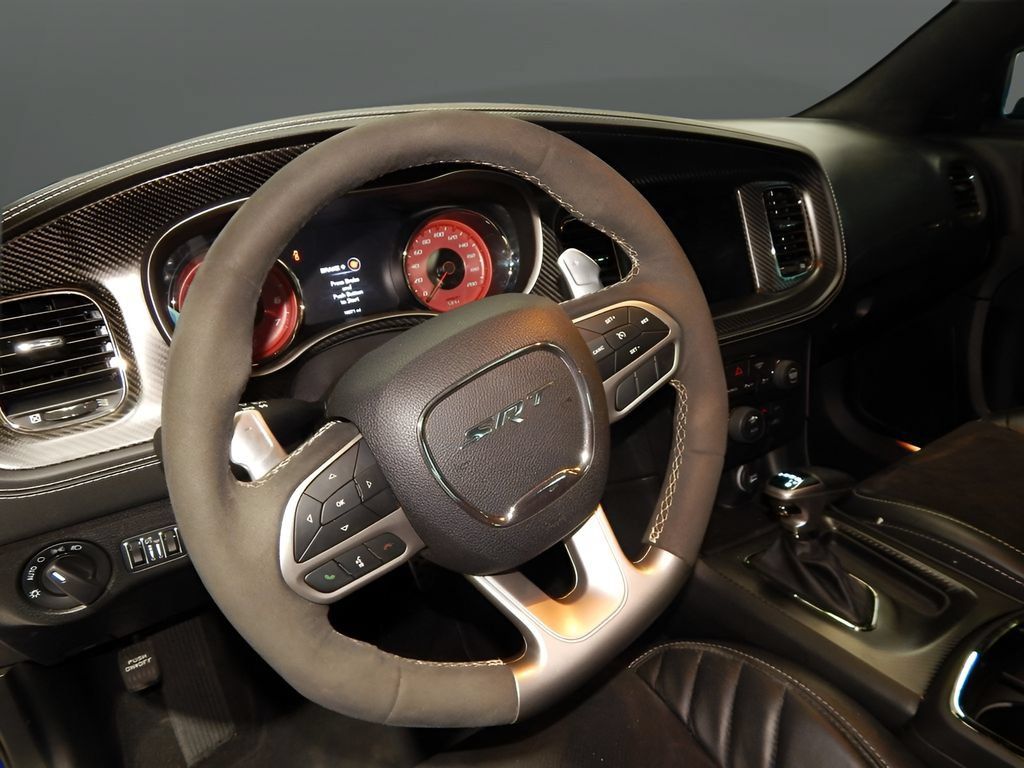 Used 2022 Dodge Charger SRT Hellcat w/ Carbon/Suede Interior Package RWD image 12