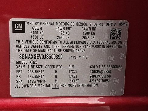 Used 2018 Chevrolet Equinox LT image 25