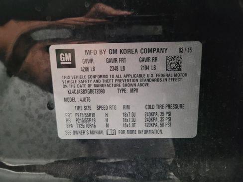 Used 2016 Buick Encore FWD image 33