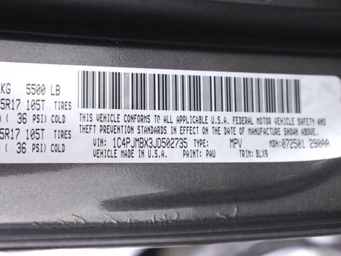 Used 2018 Jeep Cherokee Trailhawk w/ Quick Order Package 27L AWD/4WD image 54