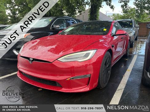 Used 2021 Tesla Model S Plaid AWD/4WD image 1